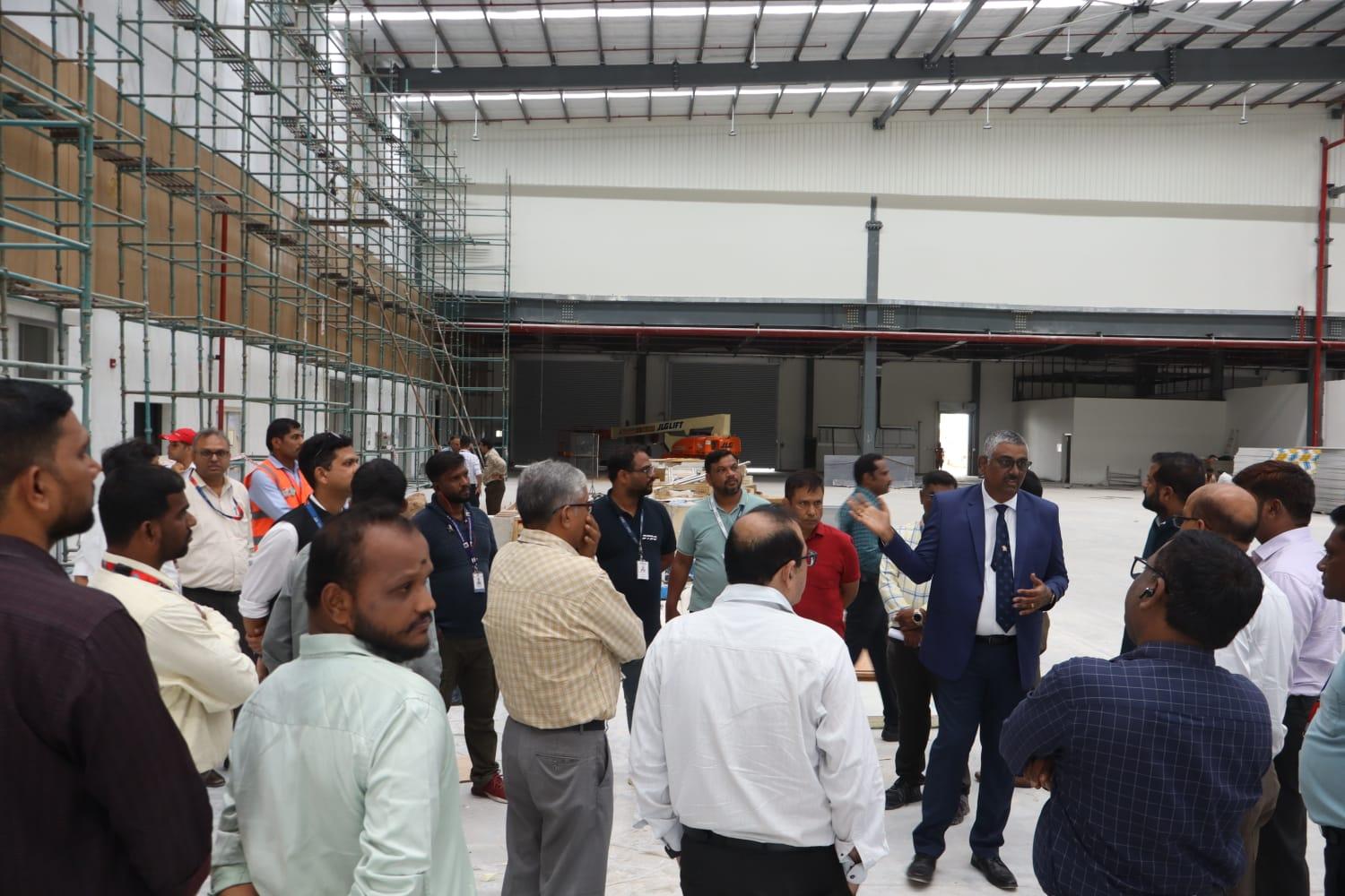 Walkthrough of the new Domestic Cargo Terminal